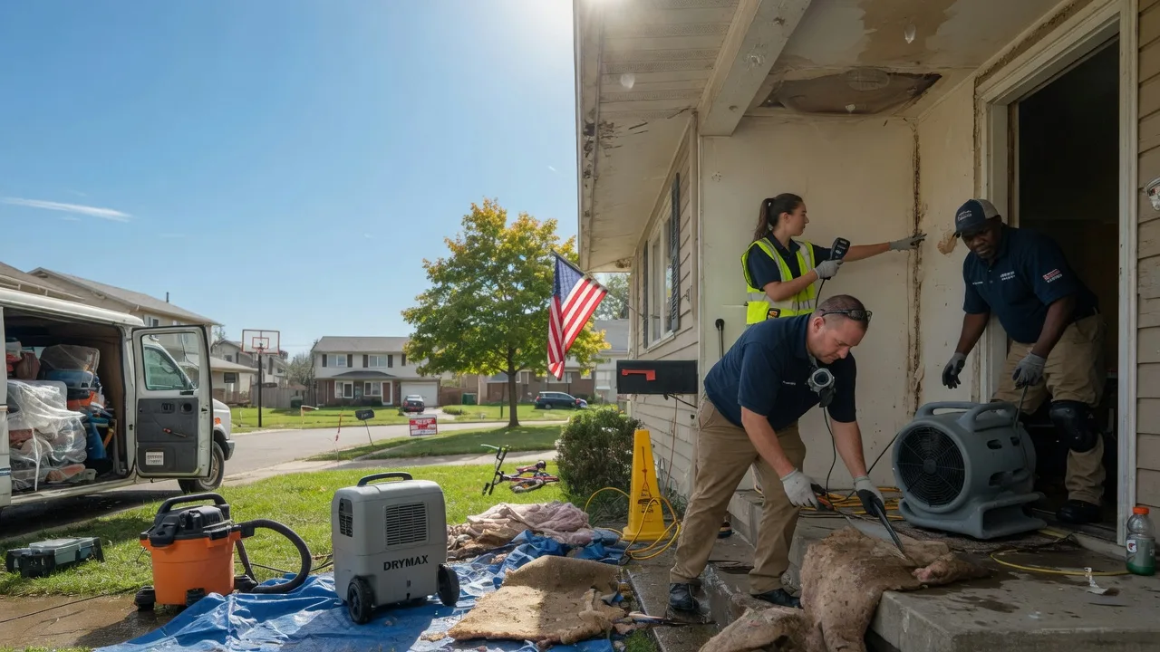 Water Damage Restoration in Poplar, MT near me